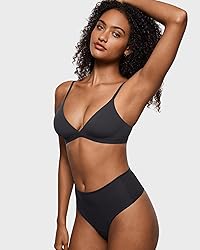 INLYRIC Women's Inbarely Triangle Bralette Plunge