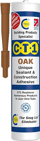 CT1 CT1OAK Oak TRIBRID Multi Purpose Sealant & Adhesive 290ml view 2