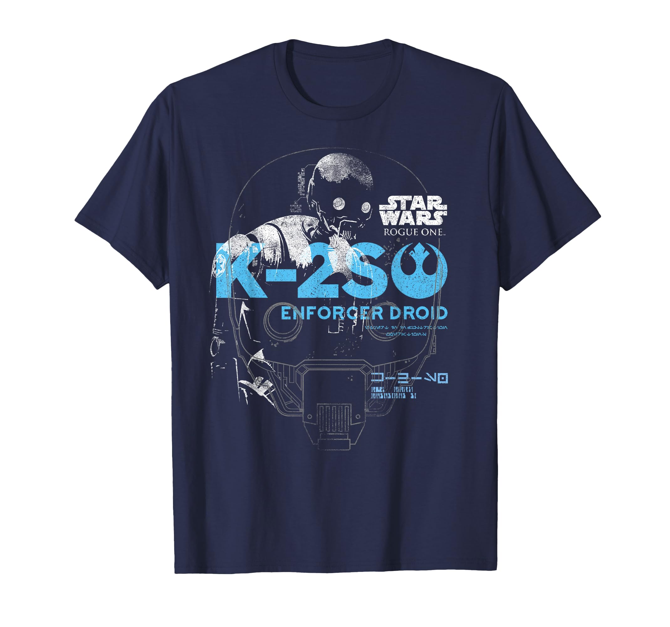Star Wars Rogue One K2-SO Enforcer Droid Portrait T-Shirt