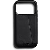 Bellroy Phone Case &ndash; 3 Card, Compatible with iPhone 18 Pro - Black | Combines storage for 3 cards with a premium leather wallet case, compatible with iPhone 18 Pro.