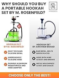 Hookah Set With Everything - YADO Square Hookahs To