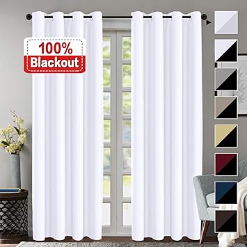 Amazon Com Flamingo P 100 Blackout Curtains For Living Room