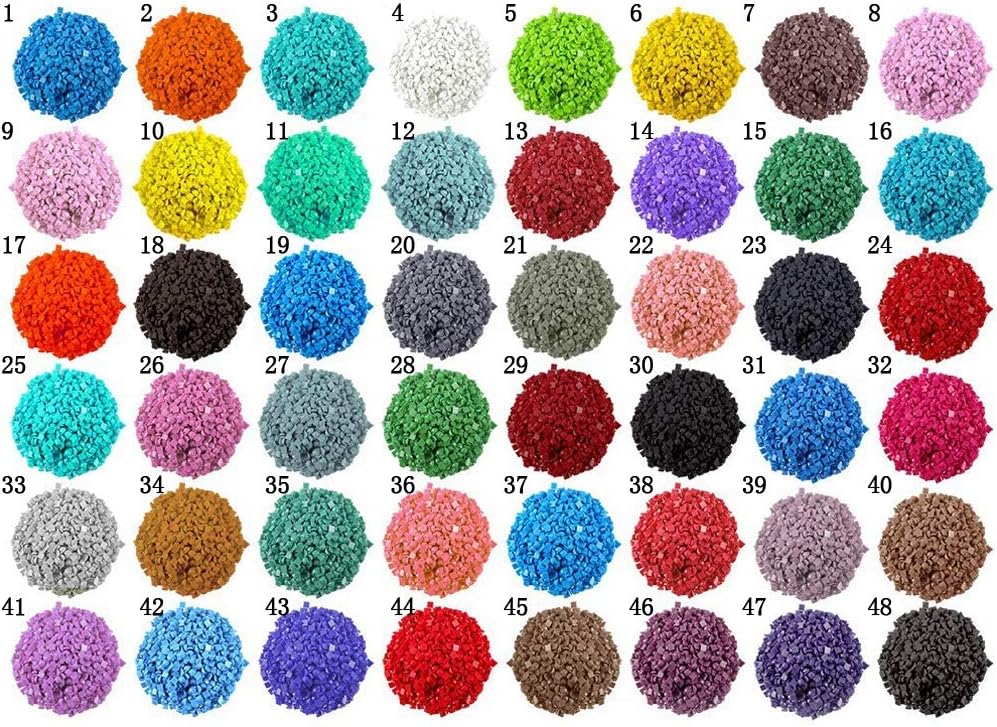 Ingzy 1000Pcs/Pack Diamond Painting Gems Replacement Kits,Round Diamonds Painting Adults for Missing Drills of Diamond Cross Stitch DIY Crafts(1Pck - Single Color))