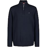 Tommy Hilfiger Boys Long Sleeve Quarter Zip Sweater