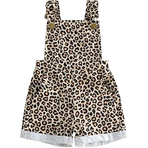 Kids Girl Boy Back To School Outfit Apple Print Short Overalls With Pockets | Toddler Baby Girl Boy Overalls Sleeveless Suspe