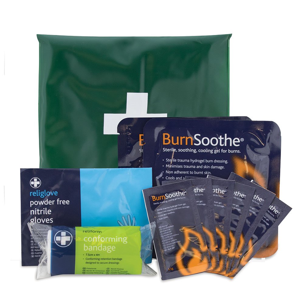 Reliance Mediacal REL141 Mini Burns First Aid Kit, Mini, Vinyl Pouch — image 1