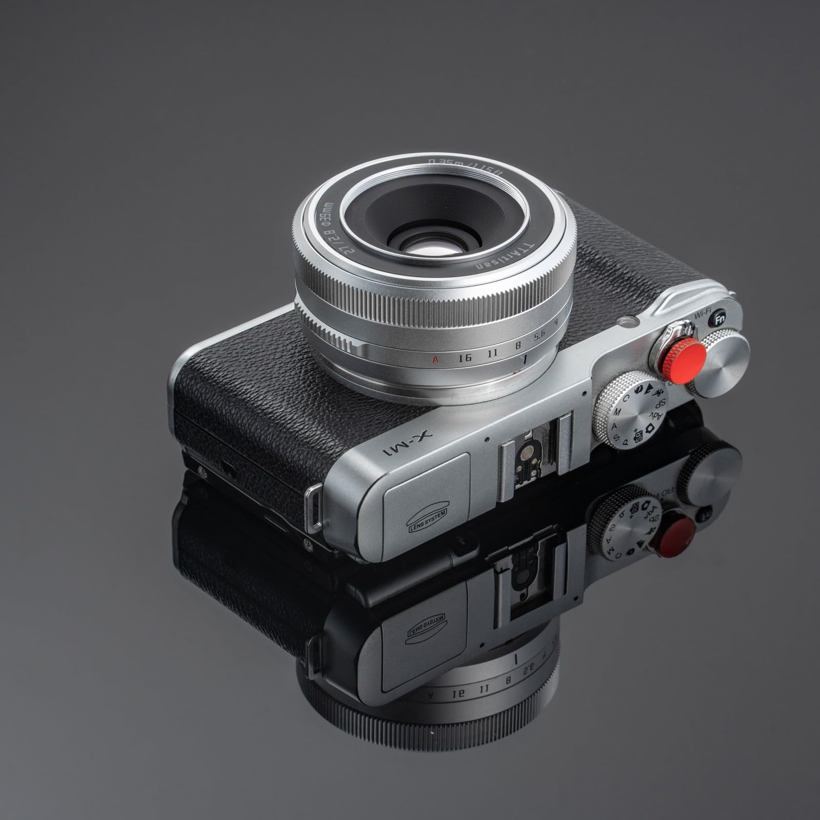 TTArtisan 27mm F2.8 f/2.8 XF-Mount Auto Focus APS-C STM Lens for Fujifilm Fuji X-Mount Cameras X-T10 X-T2 X-T20 X-T30 X-T3 X-T4 X-T5 X-T100 X-T200 X-T30 X-PR01 X-PR02 X-PR03 X-E4 -Silver