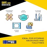 Safe Industrial Medical Cabinet Wall Mounted 20.5x38x55 cm Key Lock Shelves view 5