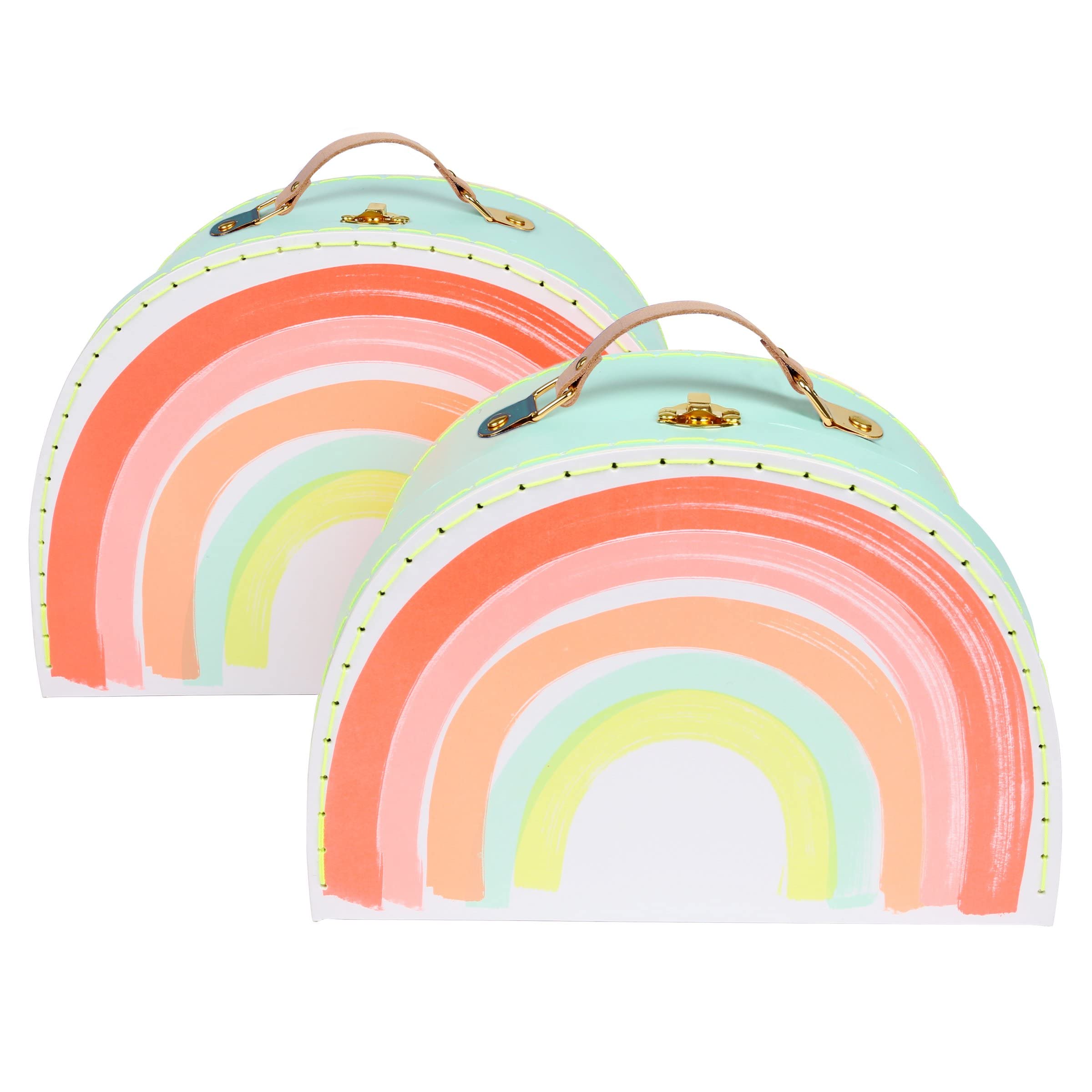 Meri Meri Rainbow Suitcases (Pack of 2)