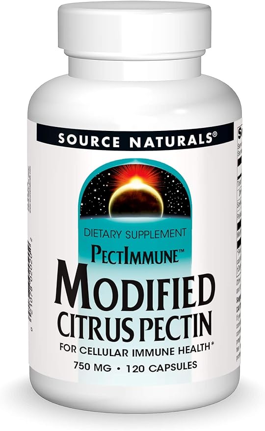 Source Naturals PectImmune Modified Citrus Pectin 750mg 120 Capsules Health