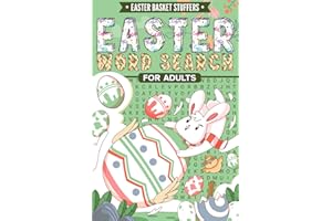 Easter Basket Stuffers: Easter Word Search for Adults: Fun Easter Holiday Activity Book For Adults, Gifts ideas Easter Basket Stuffers