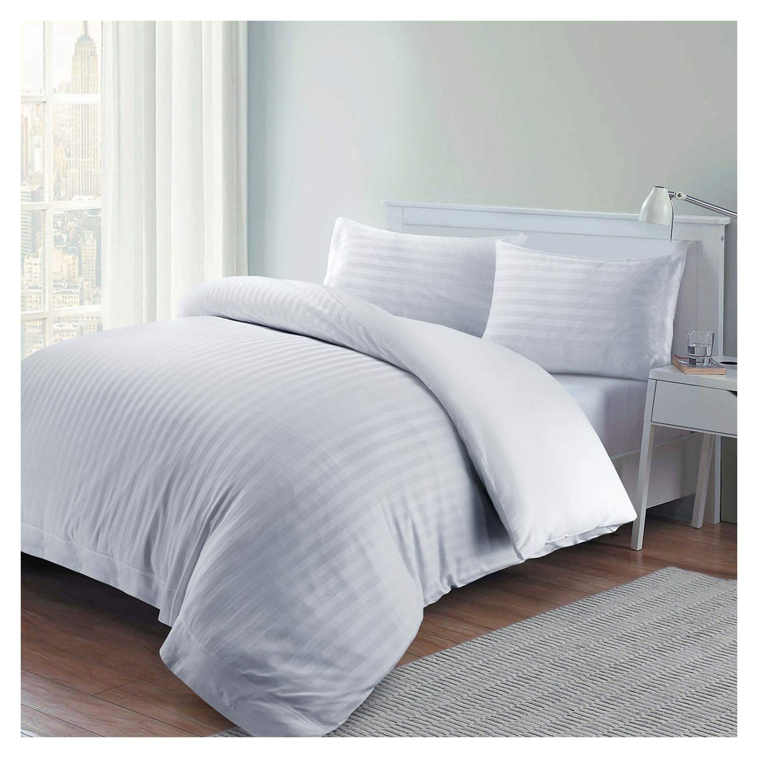 Craftoxo Double Bedding Duvet Covers Set 100 Cotton Hotel Quality