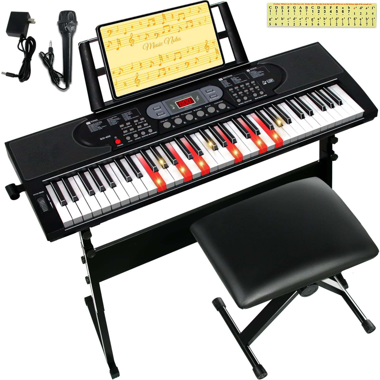 Mua Keyboard Piano 61 Key Piano Keyboard Electric Piano Kids Portable