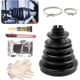 CVS18 Universal CV Axle Boot Repair Kit for Chevy GMC F-ord &amp; More Cars SUV | Fits 22-28mm Shafts, 128mm Height, Waterproof &amp; Dustproof Material