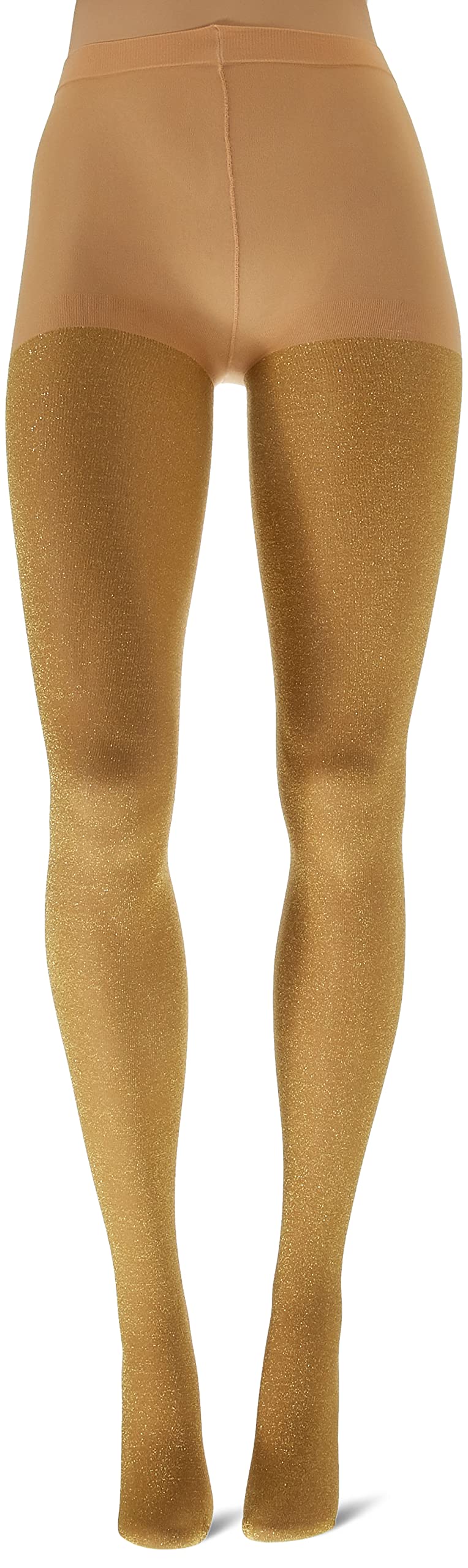 Leg Avenue Women's stretchy High Waist Lurex Shimmer Tights With Metaillic Fiber Shine