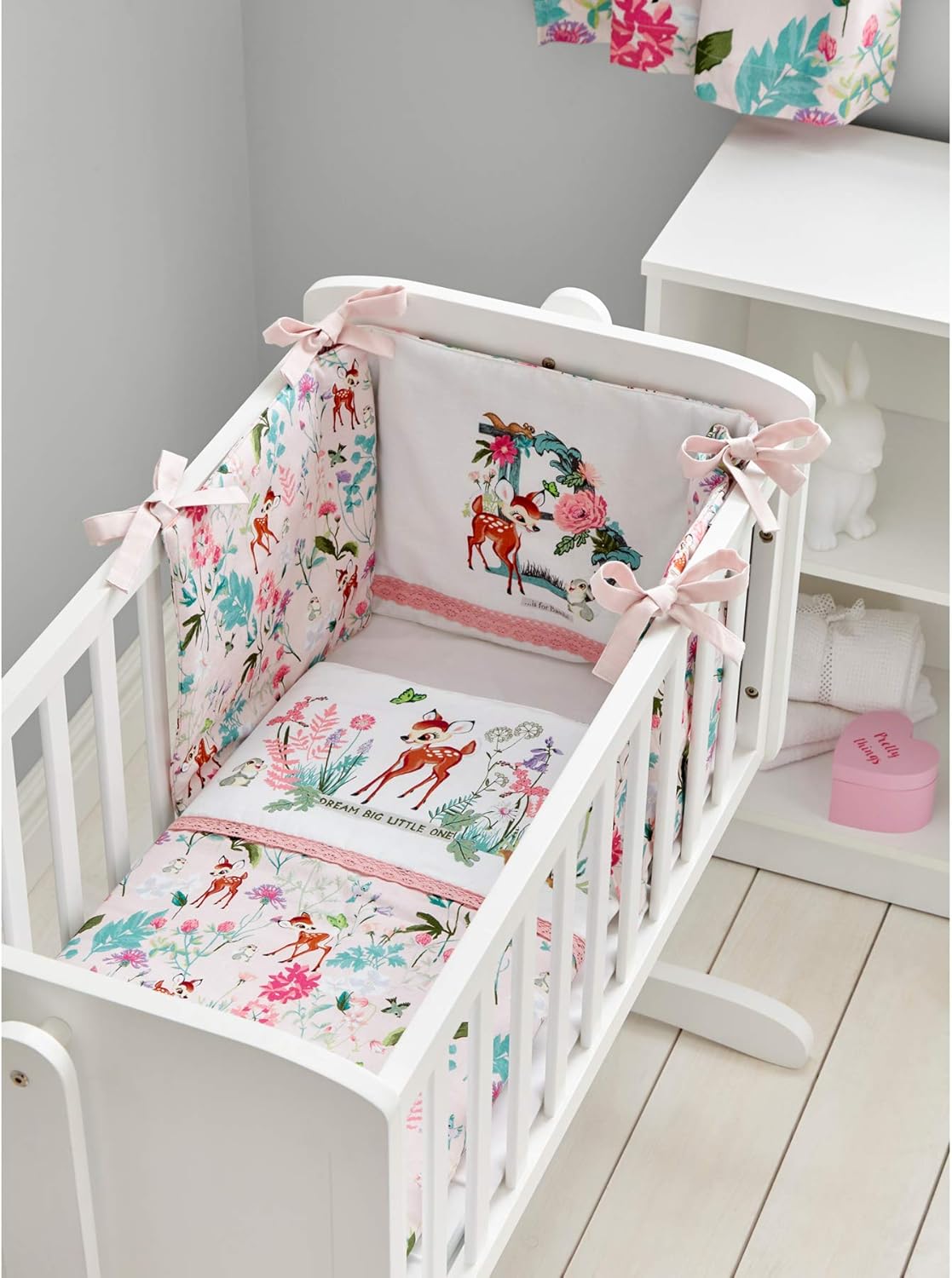 cot bumper set asda