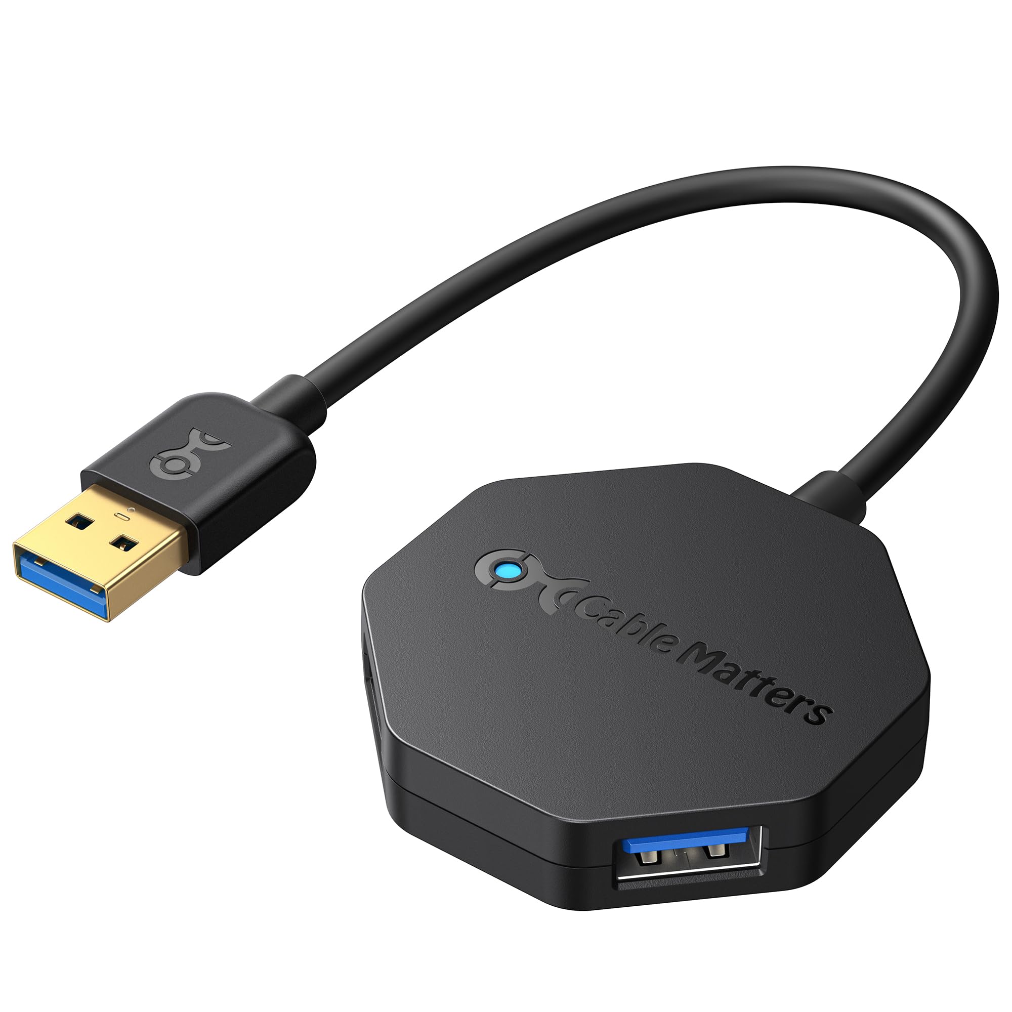 Cable Matters Ultra Mini 4 Port USB 3.0 Hub