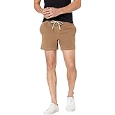 Amazon Essentials Men's Slim-Fit 5" Pull-on Comfort Stretch Canvas Shorts