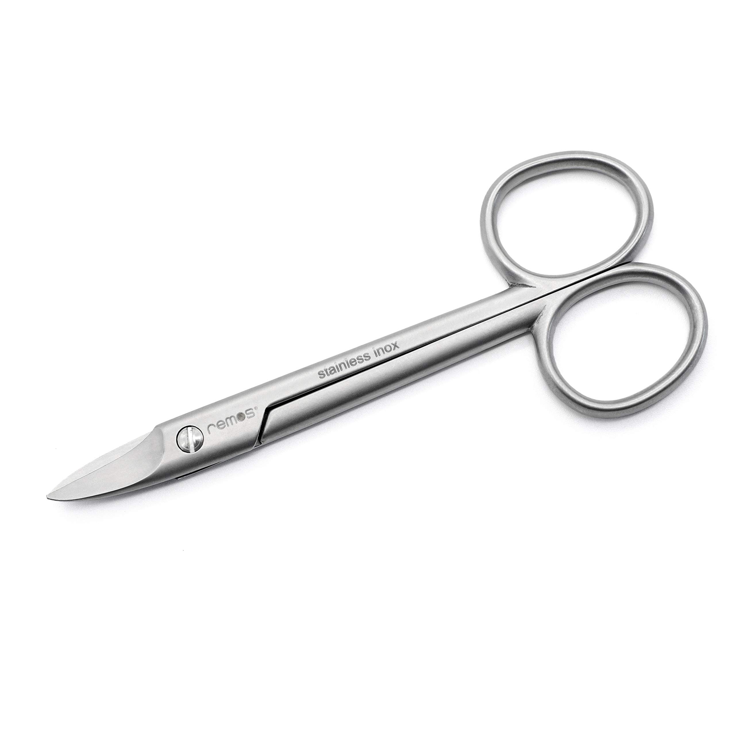 REMOS Toenail Scissors Beak-Shaped Tips Made of Stainless Steel 10.5cm