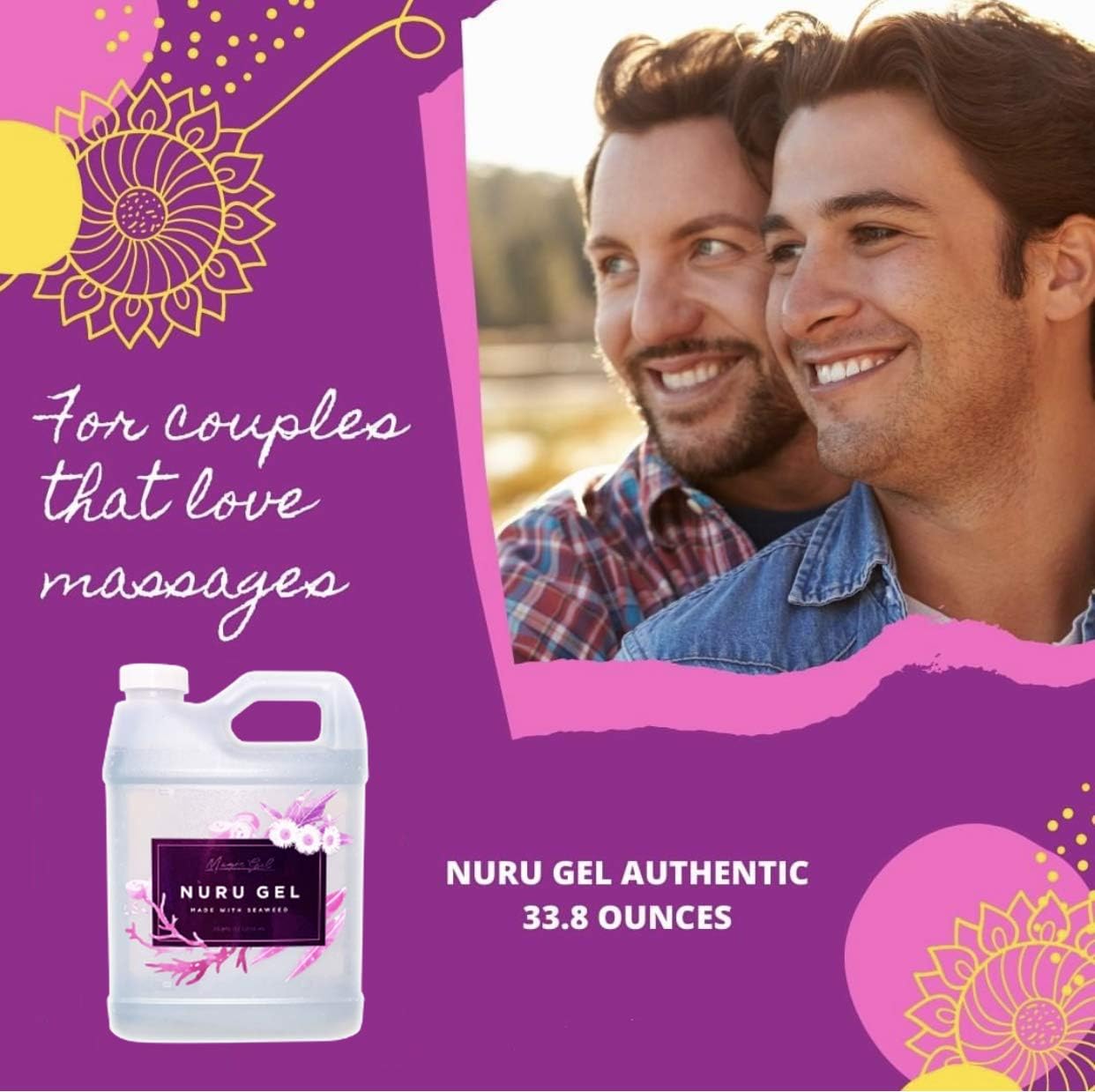 Mr Nori's Magic Gel 1L Authentic Nuru Massage Gel, Transparent, 1 l (Pack of 1) - Image 5