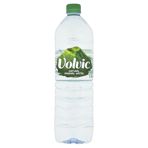 VOLVIC NATURAL SPRING MINERAL WATER, 1.5 LT