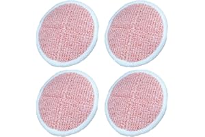 CashMuch 6 Pack Heavy Duty Scrub Mop Pads for Bissell for Spinwave Hard Mop Cleaners, Models 2124, 2039A, 2307, 23157, 20391,