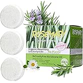 3 Pack Rosemary Hair Shampoo Bar, Deep Cleansing Scalp Solid Shampoo Bars, Natural Oil Control & Anti Hair Loss OrganicShampoo Soap, StrengthensHair, Bar Shampoo For ThinningHair for Women (Rosemary)