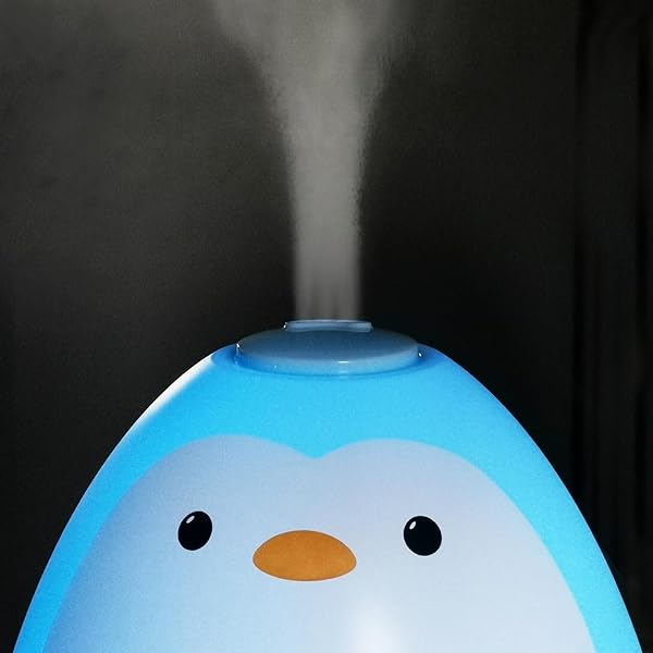 EARNEST LIVING BABY 3-IN-1 COOL MIST HUMIDIFIER WITH ESSENTIAL OIL DIFFUSER + NIGHTLIGHT, BPA FREE PHENOL FREE HUMIDIFIER FOR KIDS BEDROOM, NURSERY + LARGE ROOMS, WHISPER-QUIET, AUTO SHUT OFF