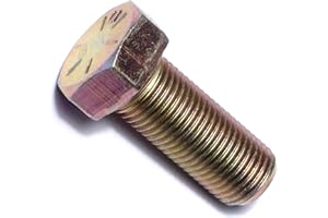 Hard-to-Find Fastener 014973253776 Grade 8 Fine Hex Cap Screws, 1/2-20 x 1-1/4, Piece-4 , yellow