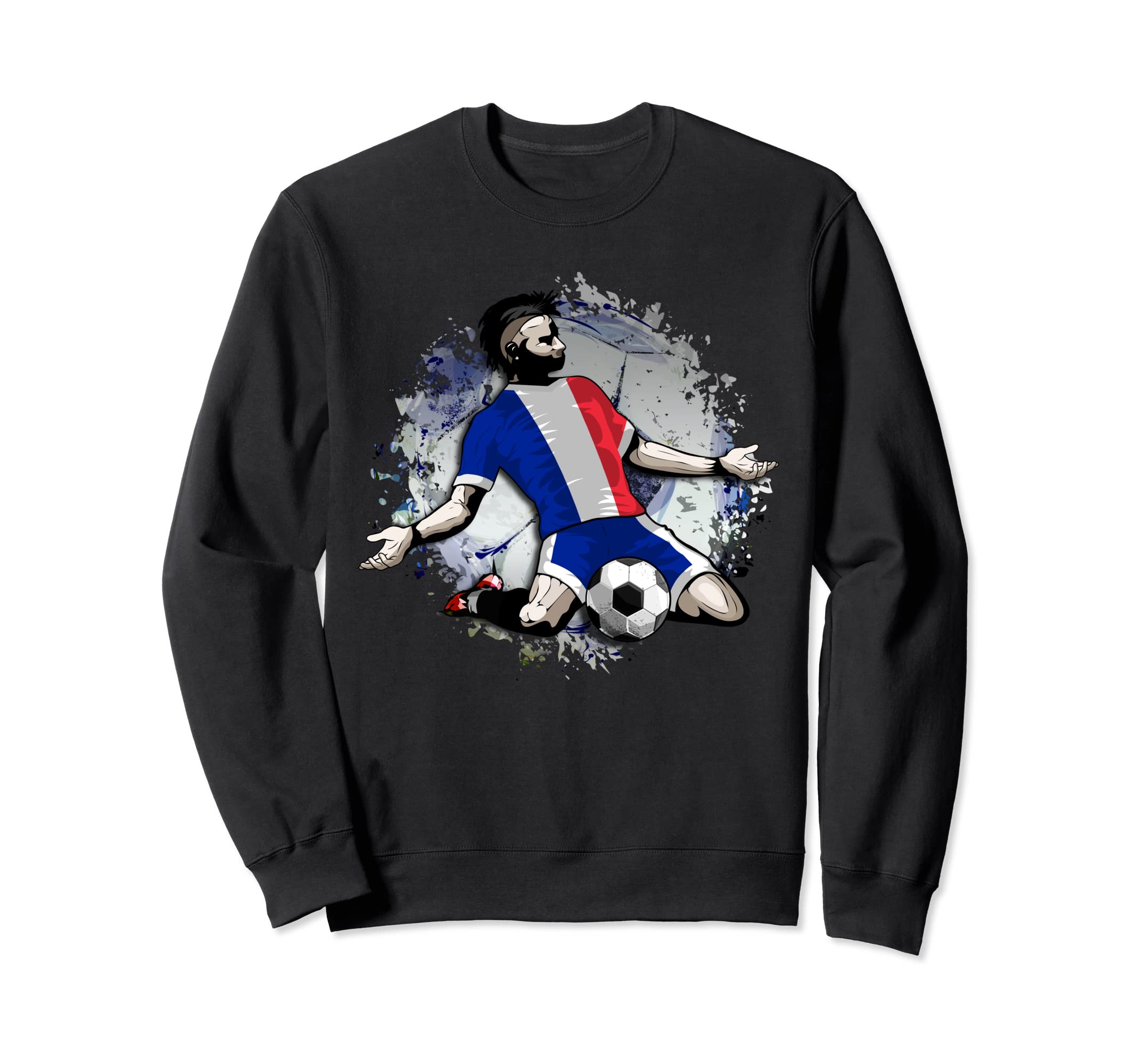 France Soccer French National Flag Proud Football Lovers Art Sweatshirt