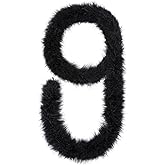 Marabou Feather Boa 22g 2 Yards – Soft Fluffy Turkey Feathers for DIY Crafts, Party Costume, Home Holiday Decoration