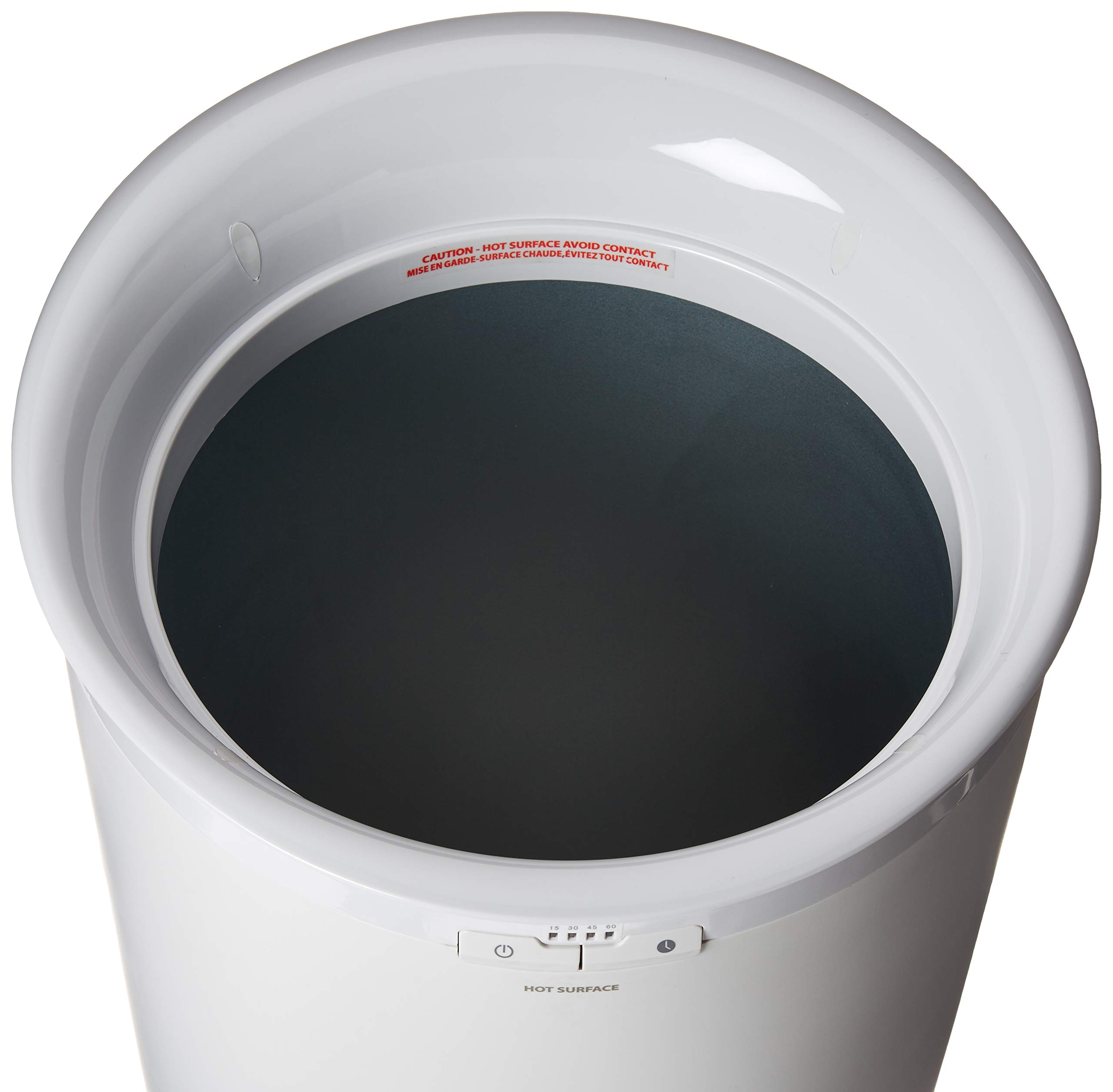 WELLUR Towel Warmer Bucket, Extralarge, White Buy Online in United