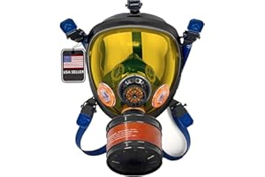 Parcil Distribution ST-100X Light Amber Full Face Respirator