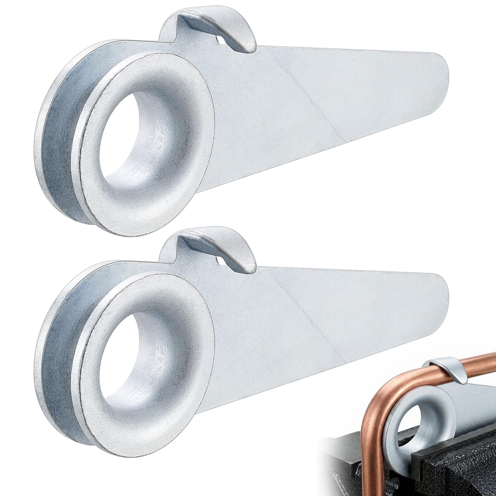 Photo 1 of 2pcs Mini Tubing Bender for 3/16" 5/16" Brake Line, Compact Brake Line Bender Tool for Copper, Brass & Aluminum Tubing, Handheld Tube Bending Tool for Automotive Repair, Garage & DIY