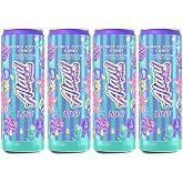 Alani Purple Cotton Candy Energy Drink, Sugar Free, Low Calorie Energy Drinks, Zero Sugar | 12 Oz Cans,
