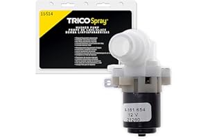 TRICO Spray Automotive Replacement Windshield Washer Pump (11-514) Fits Select Chrysler, Dodge, Plymouth, and Volkswagen Model Years
