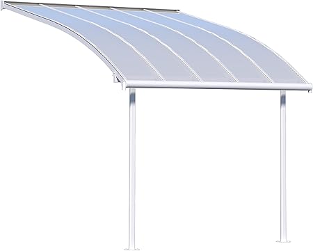 Carport Palram Amicar 5000 Gris Anthracite Carports En Metal