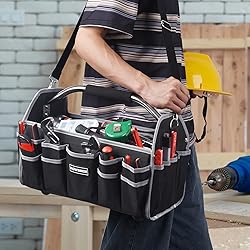 Kowsinde 16 Inch Tool Bag, Electrician Tool