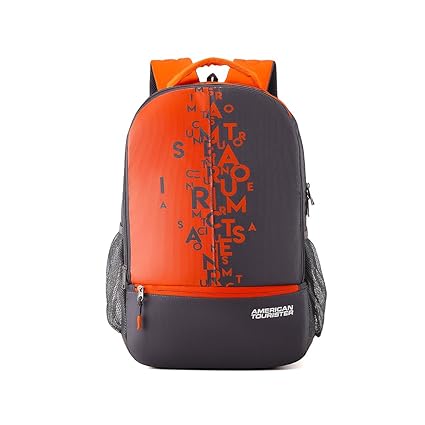American Tourister 32 Ltrs Grey Casual Backpack (AMT Fizz SCH Bag 02 - Grey)
