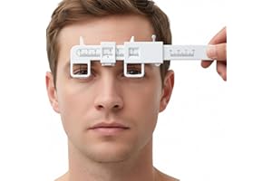 PD Ruler 8.3in Pupillary Distance Measurement Tool Clear Marking Pupil Distance Ruler for Optical Stores Hospitals Eye Exams 