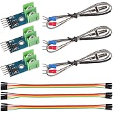 AITRIP 3 Sets DC 5V MAX6675 Module + K Type Thermocouple Temperature Sensor M6 for Arduino Raspberry Pi