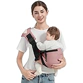 MISSWISDOM Toddler Sling Carrier, Easy to Wear Baby Carrier Sling 7-40 lbs, Adjustable Lightweight Baby Wrap Sling, Perfect T