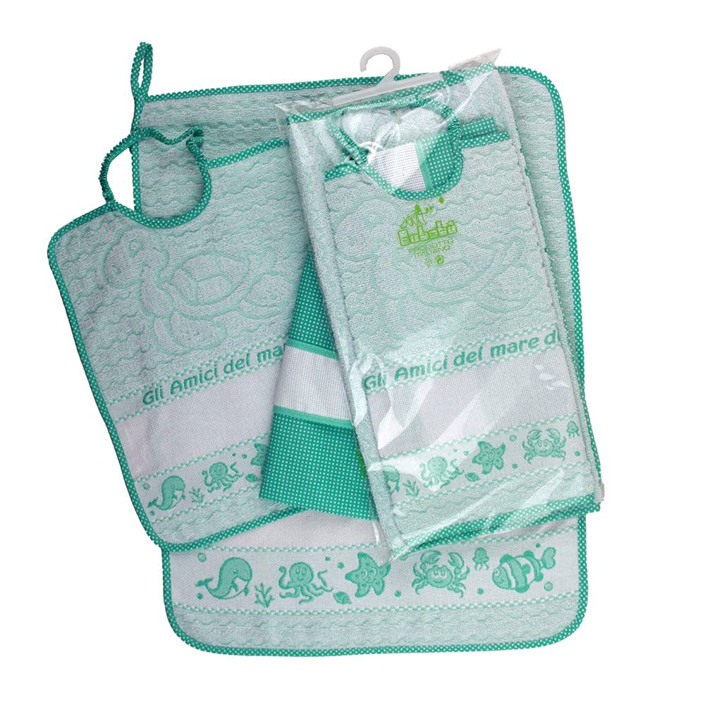 Bubabù COM109-VER Complete Axle Set, Green