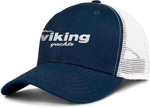 Amazon Com Viking Yachts Silver Logo Adjustable Baseball Cap Snapback Unisex Dad Hat Clothing