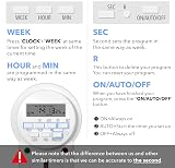 HBN Digital Programmable Plug-in Timer Socket 24/7 9 On/Off Programs 13A 3120W view 2