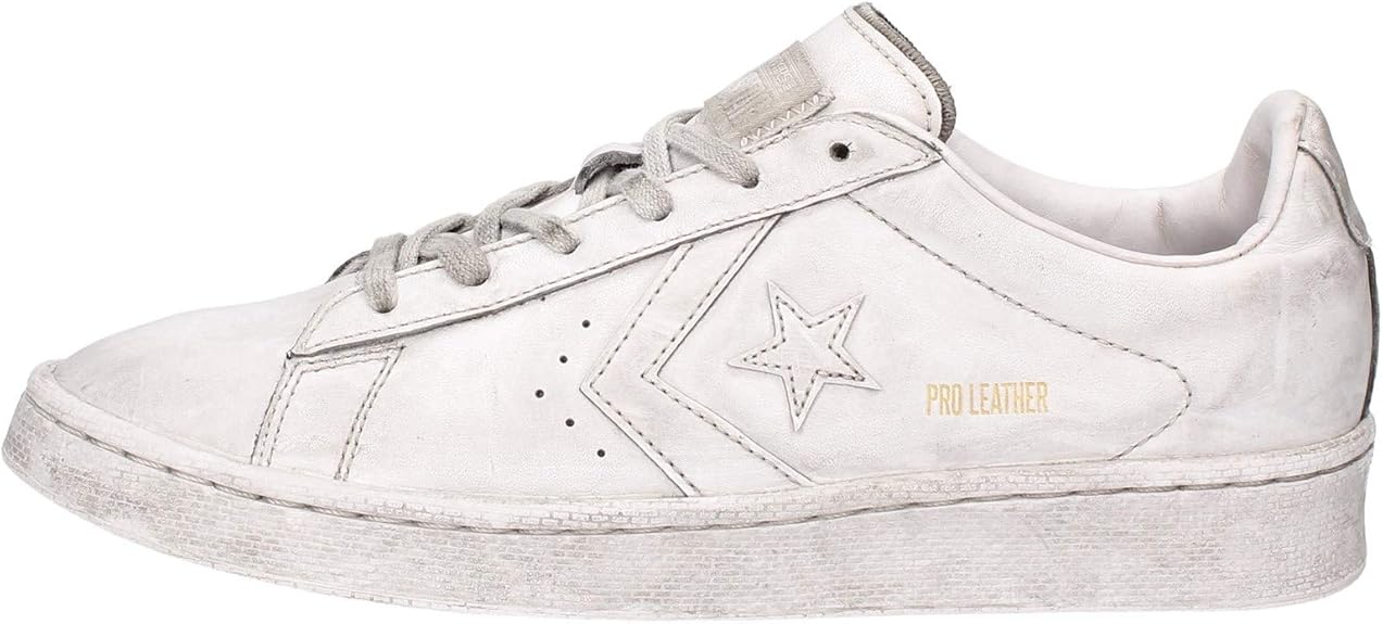 Converse Herrenschuhe Turnschuhe aus grauem Leder 169122C: Amazon.de