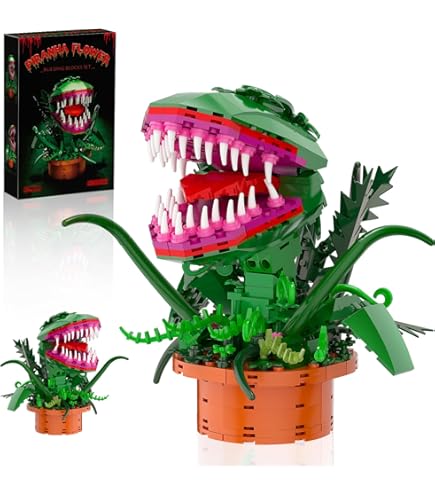 Amazon.com: Audrey II Building Block Kit, Cannibal Flower Building
