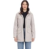Michael Kors womens Hooded Anorak Rain Coat and Windreaker