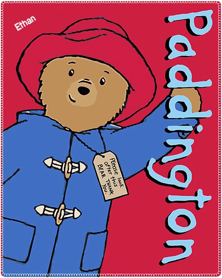 paddington bear blanket