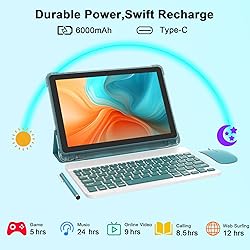 CUPEISI Android 15 Tablet 10 Inch, 20GB RAM+128GB
